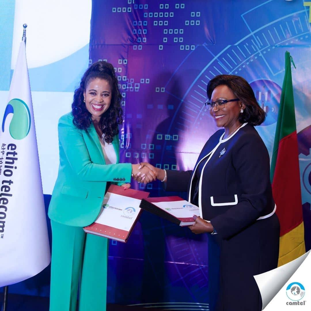 Camtel And Ethio Telecom Sign A Strategic Partnership For Cameroon’s Digital Transformation