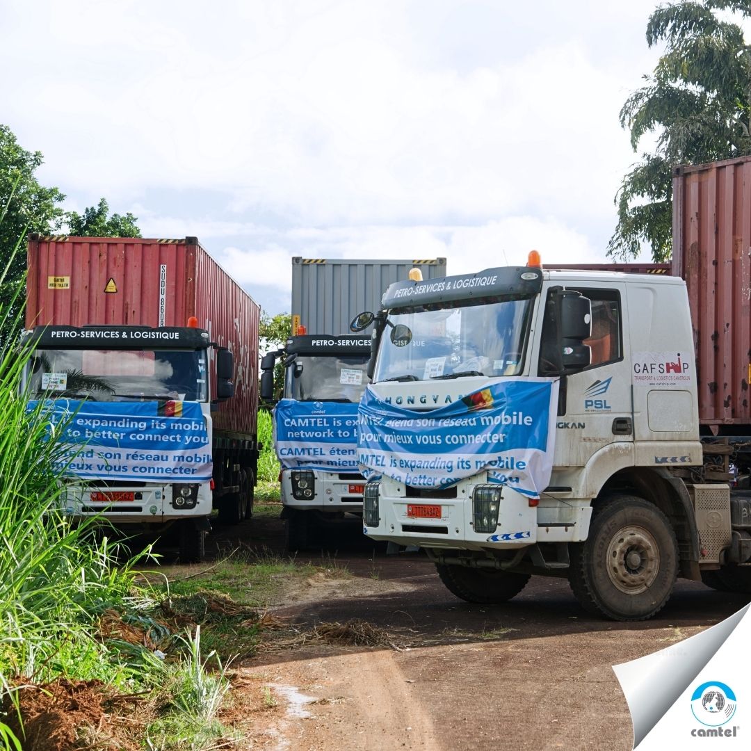 MNE PROJECT: CAMTEL RECEIVES 35 CONTAINERS OF EQUIPMENT IN ZAMENGOE