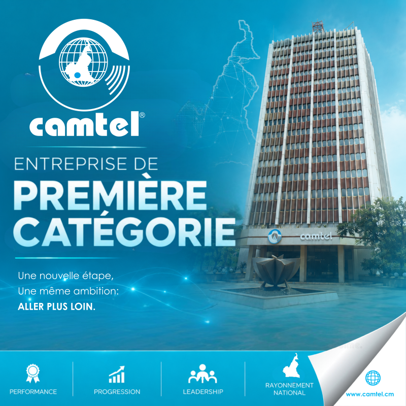 CAMTEL RECLASSIFIED AS A FIRST-CATEGORY PUBLIC ENTERPRISE
