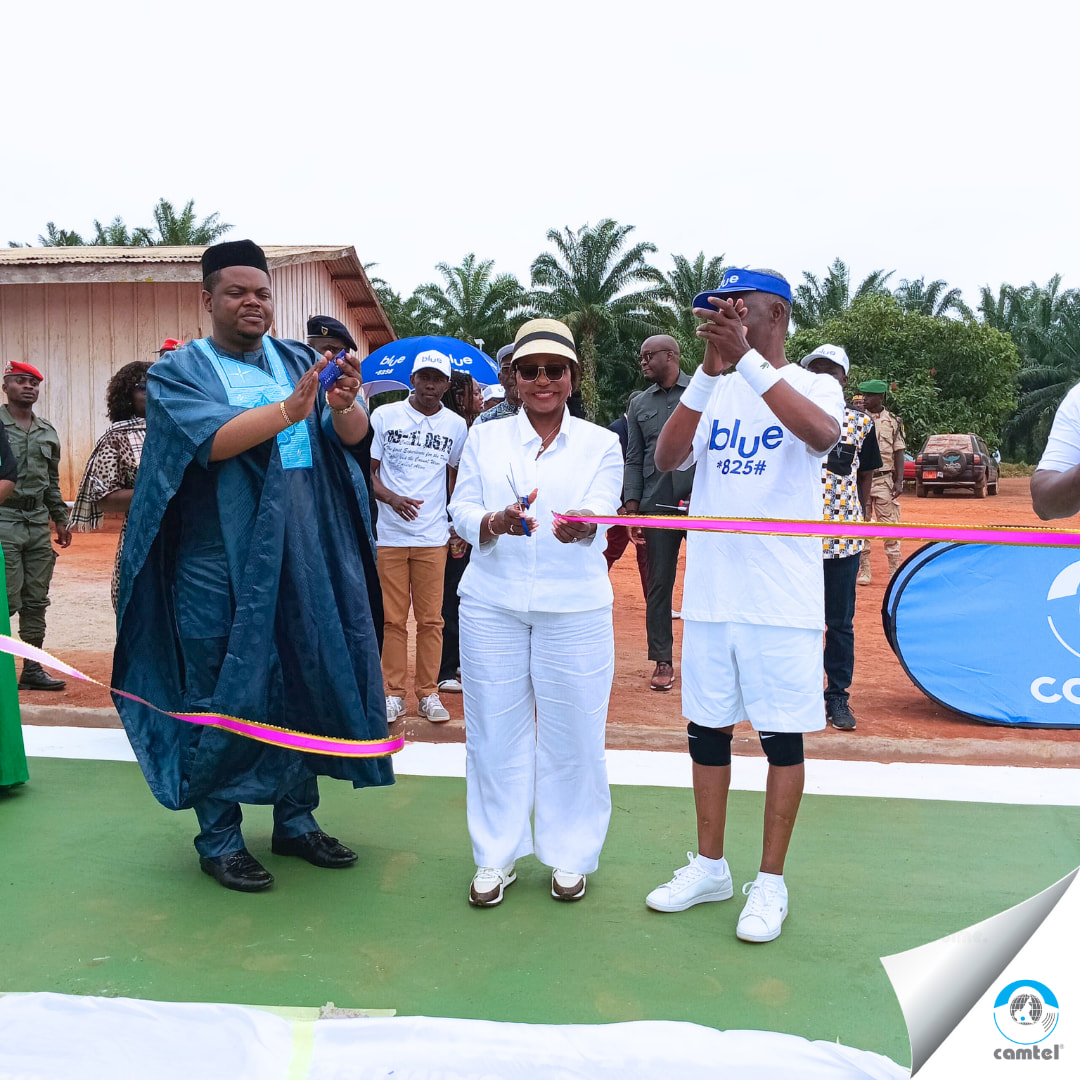 CAMTEL INAUGURATES THE GBADOLITE SPORTS COMPLEX!