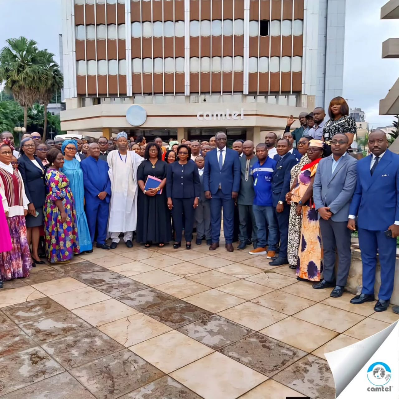 MAY 20: FLAG-RAISING CEREMONY AT CAMTEL