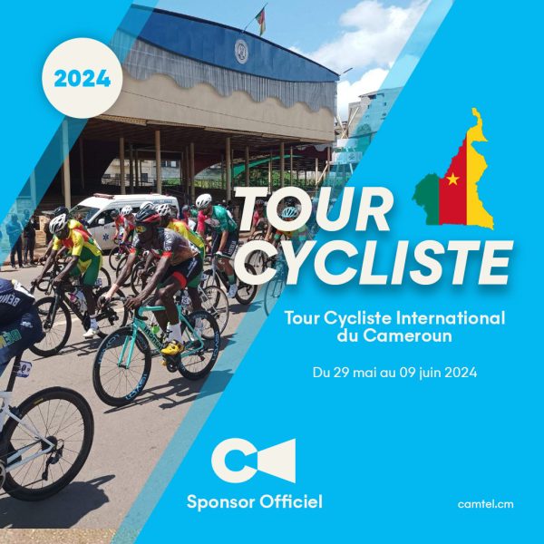 20ème Tour Cycliste International du Cameroun : C’est lancé avec Camtel, Sponsor Officiel !